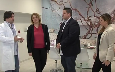 Visita de los concejales a Magna Clinic